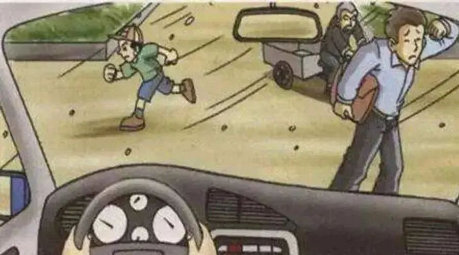 出行提示_緊閉車門防風(fēng)沙_大風(fēng)天氣安全駕車