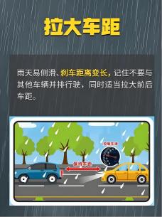 雨天安全行車知識_出行提示_雨天行車技巧