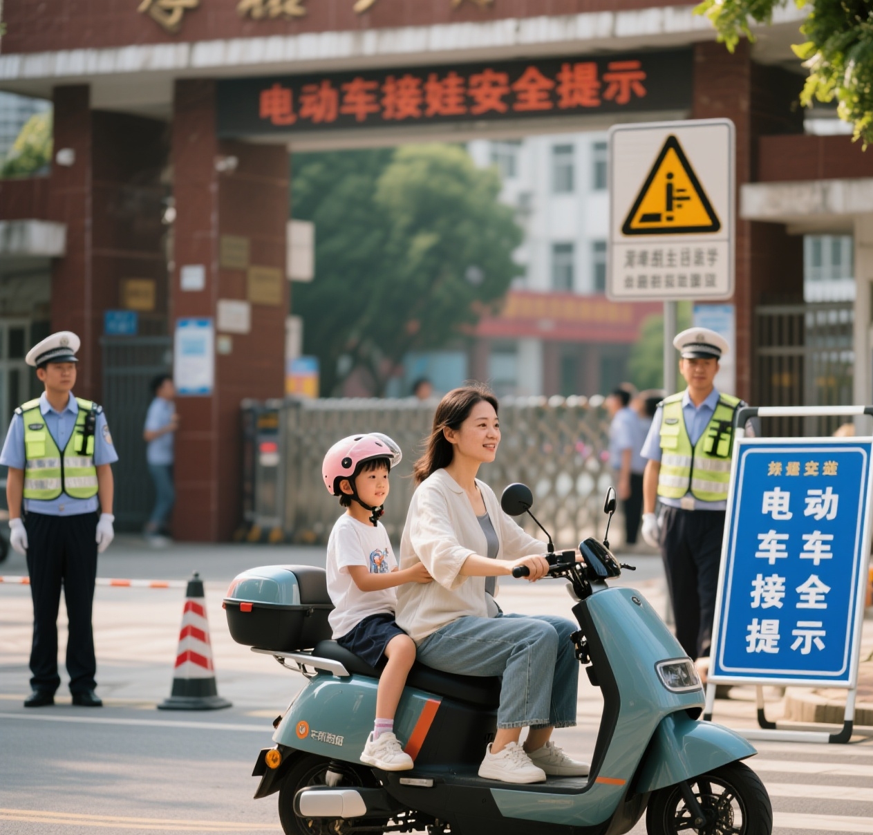 電動(dòng)車(chē)接娃交警嚴(yán)查升級(jí)_3類(lèi)車(chē)禁行接娃_禁行