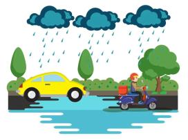 運城市山洪災(zāi)害預(yù)警_雨天安全行車知識_出行提示