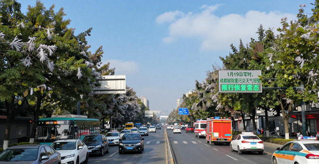 成都解除重污染天氣預警_限行_成都機動車尾號限行恢復